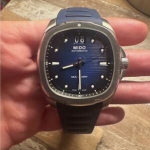 Mido Multifort Blue Dial Watch